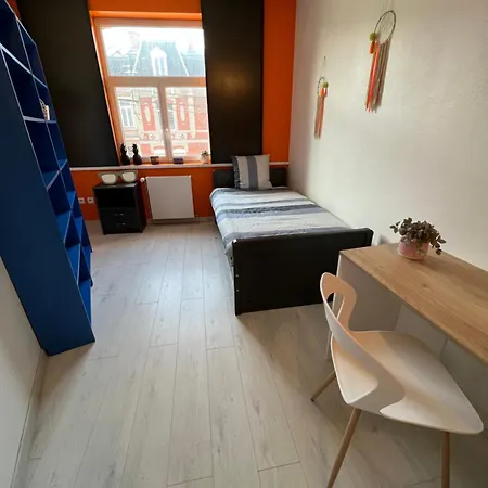 Lägenhet Ideal Groupe Tarif Long Sejour Maison 4Chambres 8Lits 2Salles De Bain 3Wc Terrasse Stationnement Gratuit