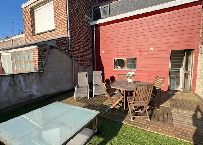 דירה Ideal Groupe Tarif Long Sejour Maison 4chambres 8lits 2salles De Bain 3wc Terrasse Stationnement Gratuit *