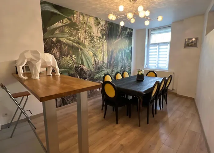 Ideal Groupe Tarif Long Sejour Maison 4chambres 8lits 2salles De Bain 3wc Terrasse Stationnement Gratuit דירה *